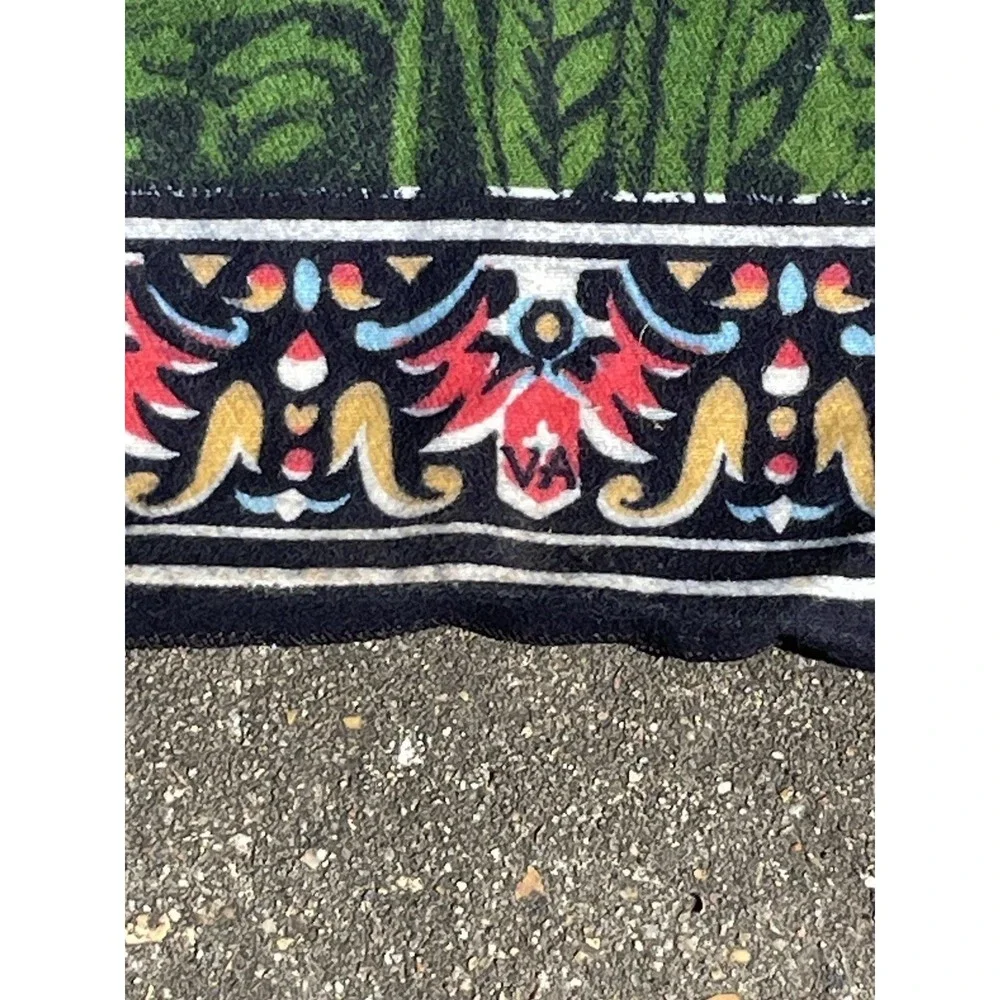Vintage Tiger Landscape Tapestry Cotton Wall Hanging 56x36